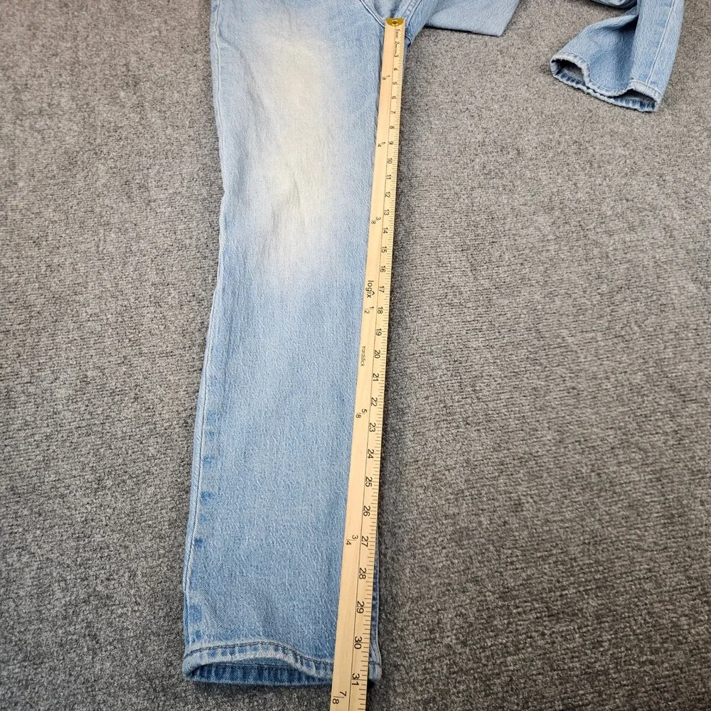 Levis Premium 70s High Slim Straight Jeans Light Wash Blue W27 L31 A0898-0019